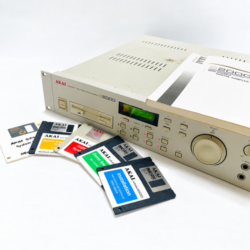 Akai s2000 midi - stereo, digital