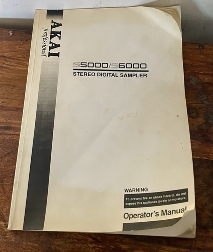 Akai professional s5000 s6000 - professional, s5000/s6000