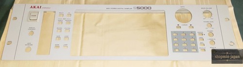 Akai s5000 sampler front panel - akai,