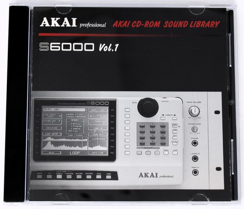 Akai sound library - akai, s6000